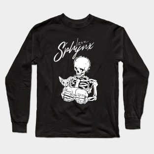 Sphynx Cat Long Sleeve T-Shirt